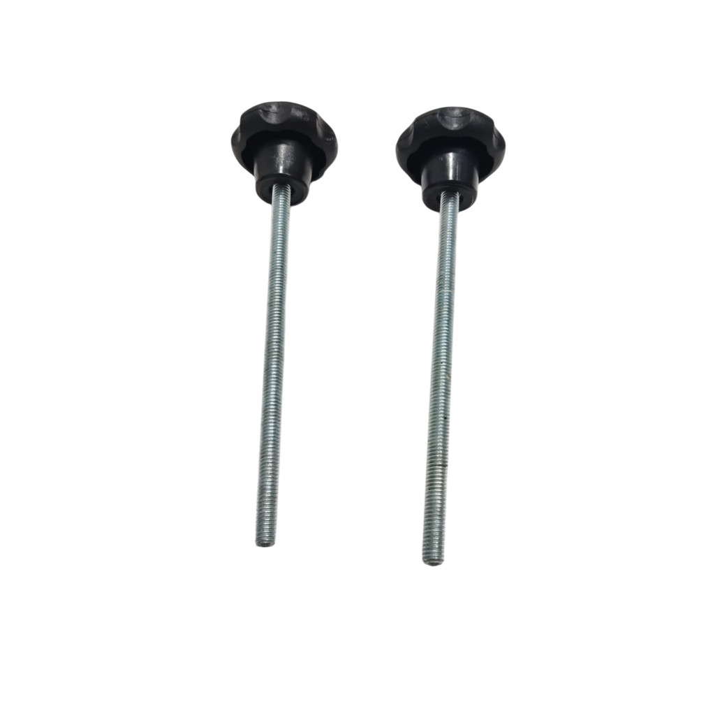 Parafuso com Manípulo 6mm X 110mm para Bumbo de Bateria 2un