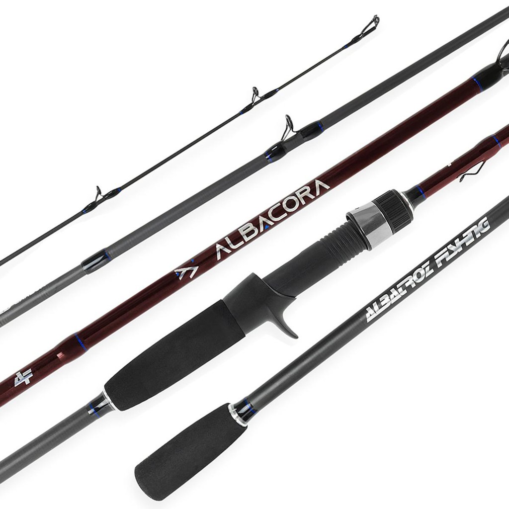 Vara para Carretilha Albacora 2402 8'0 2,40mts 50lbs 2 Partes - Albatroz