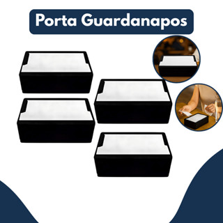Kit 04 Porta Guardanapo Tv Mesa Lanchonete Bar Restaurante Modelo Horizontal em Oferta na Shopee