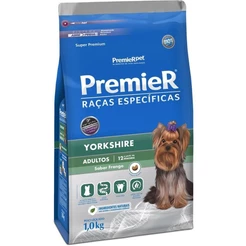 Ração Premier Cães Raças Específicas Yorkshire Frango 1Kg
