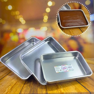 KIT 3 ASSADEIRA FORMA BOLO RETANGULAR N1 30X21 N2 32X236,5 N3 36X26,5 (DONA LELLA) em Oferta na Shopee