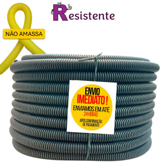 CONDUITE REFORÇADO 3/4" Cinza (REFORFLEX ) 15/25/50 METROS - CANDUIT em Oferta na Shopee