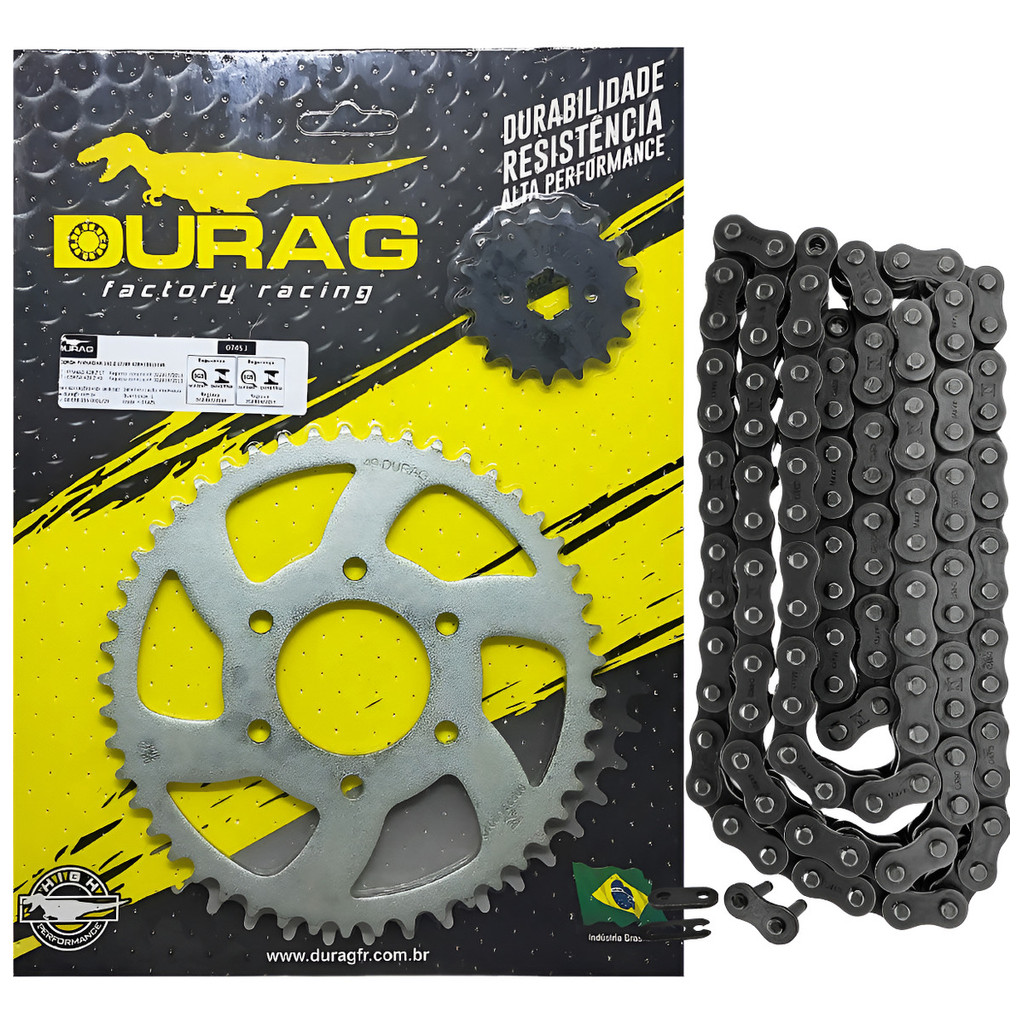 Kit de Relação 49X17 Moto Haojue NK 150 Durag