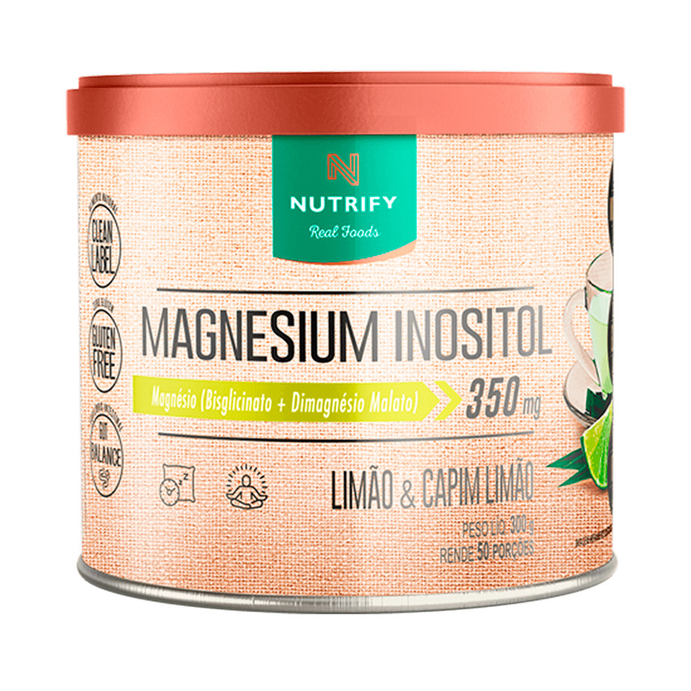 Magnésio Inositol 300g - Nutrify em Oferta na Shopee