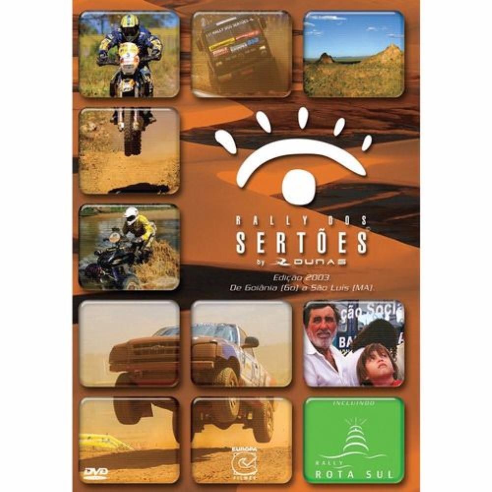 DVD Rally Dos Sertões Ed. 2003 Goiânia A São Luís Original