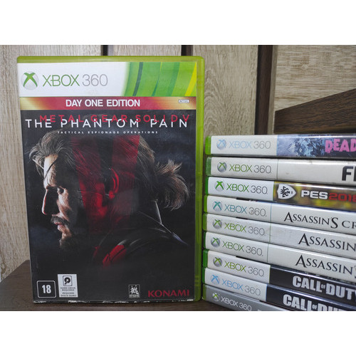 Jogo Metal Gear Solid V The Phantom Pain Xbox 360 - M Física