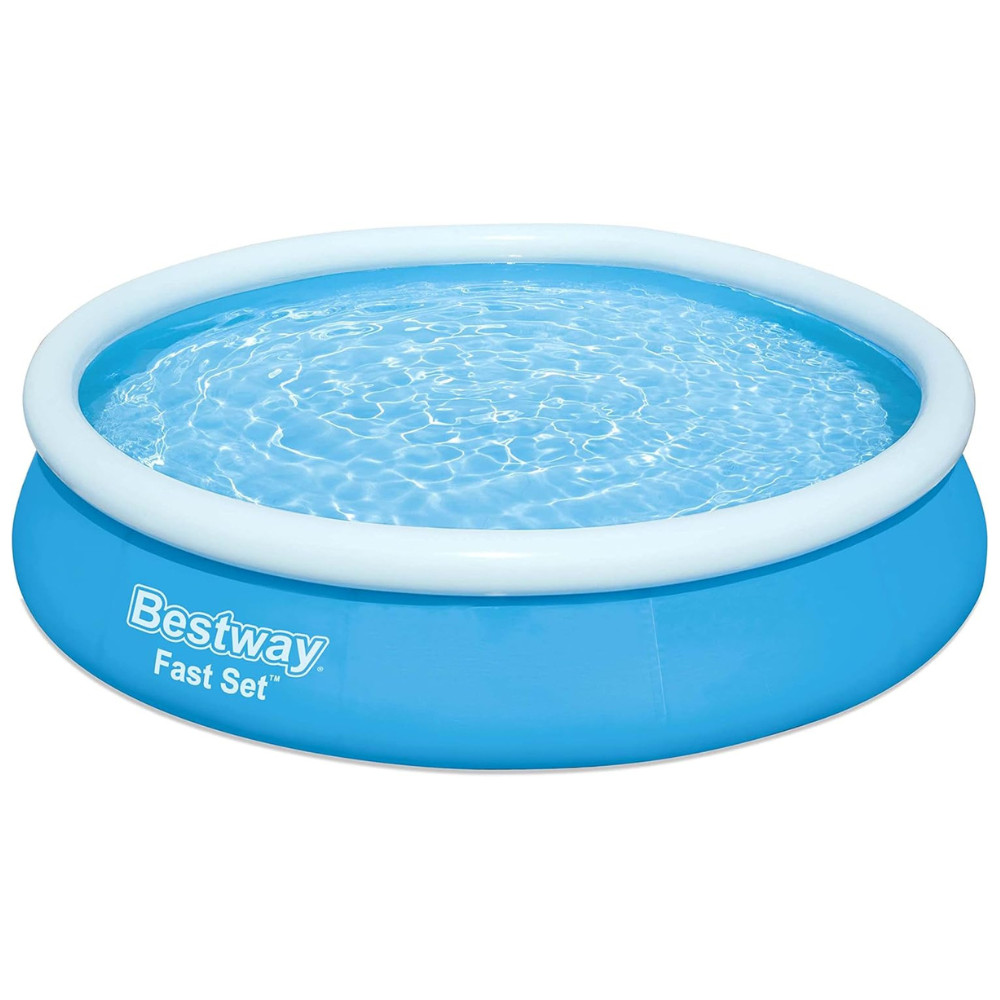 Piscina Inflável Grande Circular Fast Set 5.377L 3,66m x 76cm Bestway em Oferta na Shopee