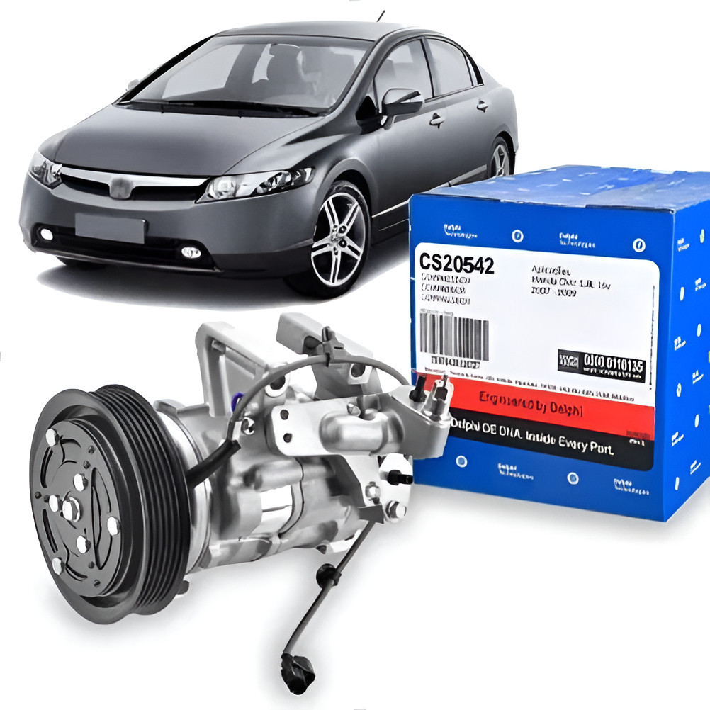 Compressor Ar Honda Civic 2011 Em Diante Original Delphi novo
