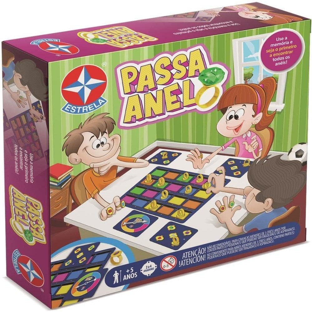 Jogo Passa Anel - Estrela