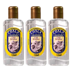 KIT C/3 LIMPADOR PERFUMADO COALA CHÁ BRANCO CONCENTRADO 120ML