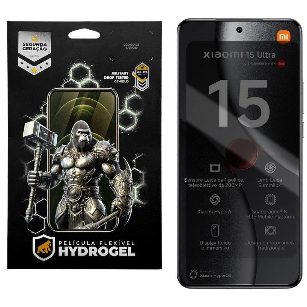 Película para Xiaomi 15 Ultra - Privacidade Hydrogel - Gshield