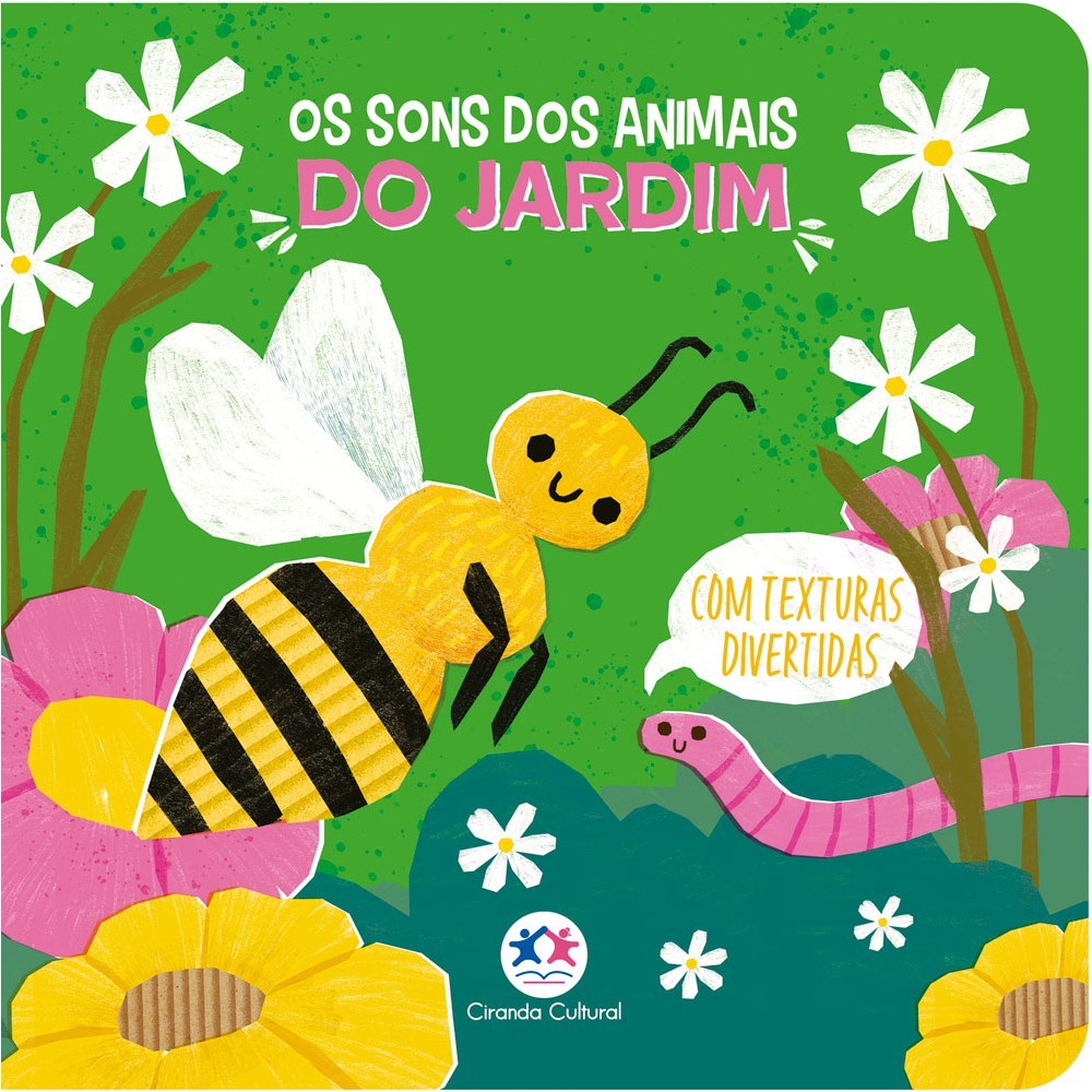 Livro Toque e sinta Os Sons dos Animais do Jardim em Oferta na Shopee