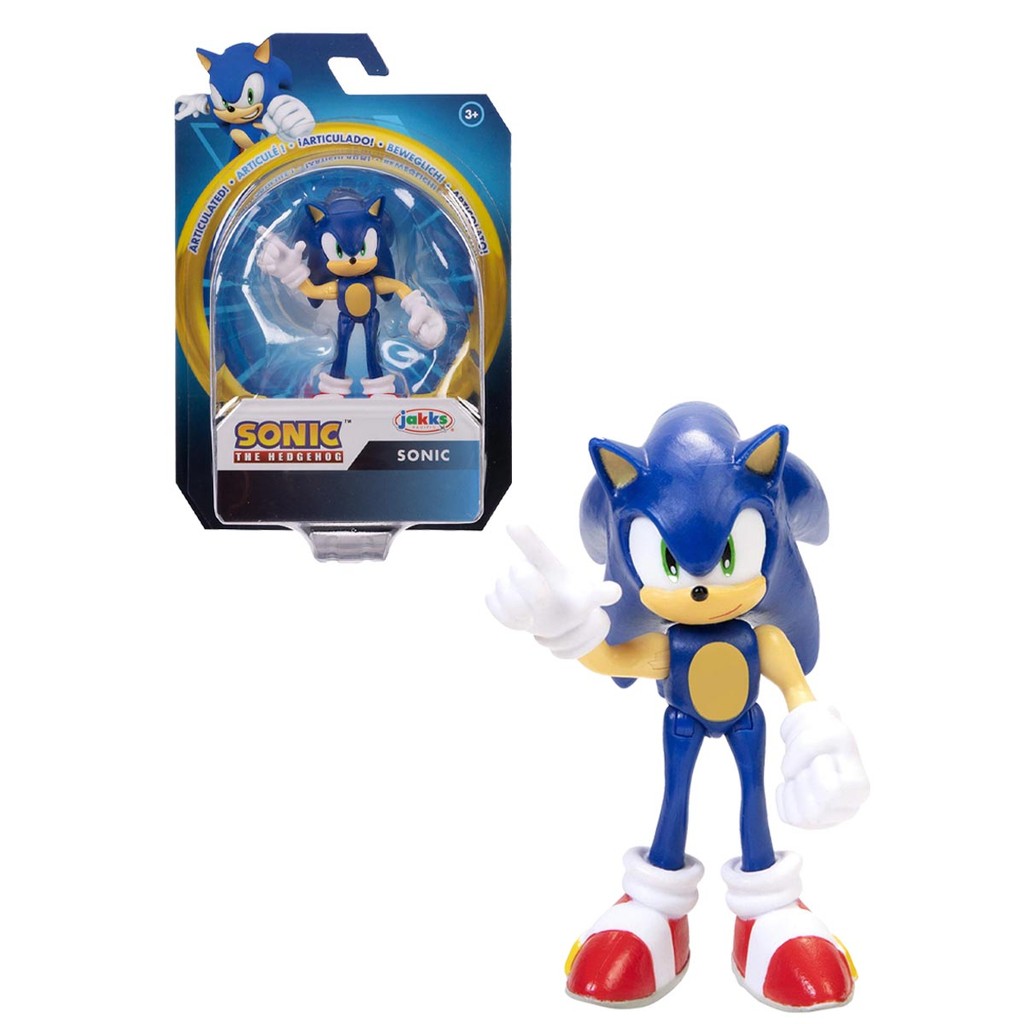 Boneco Sonic Moderno de 6cm - Sonic em Oferta na Shopee