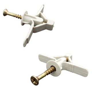 Bucha Para Drywall E Gesso N1 6mm C/ Anel + Parafuso 50 Pçs em Oferta na Shopee