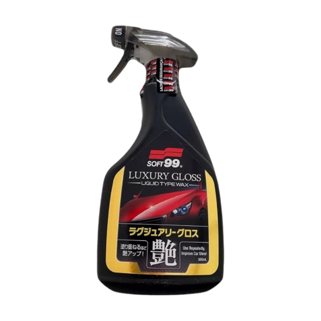 Cera Spray Super Brilho Fácil Aplicação Luxury Gloss Soft99