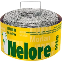 Arame Farpado 500 Metros Nelore 1,60mm 1078 MORLAN