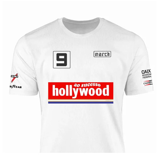Camisa Corrida Retrô Camiseta Clássico Vintage Blusa Automobilismo Estampa Paixão Anos 70 Look Esportivo