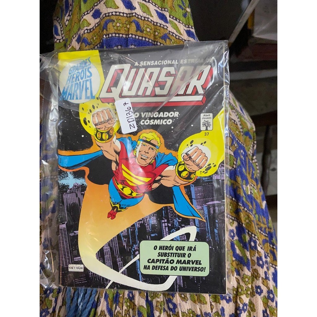 A sensacional estreia de Quasar O vingador Cósmico n 37 de Vários autores 6575625