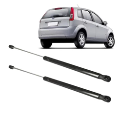 Par Amortecedor Porta Malas Tampa Traseira Fiesta Hatch 2002 á 2013