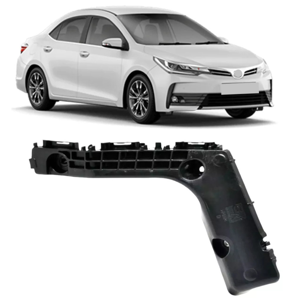 Suporte Guia Parachoque Dianteiro Corolla 2017 2018 2019 Lado Direito