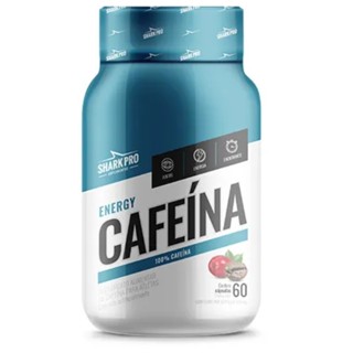 Energy Cafeina Pote C/60 Cápsulas Shark Pro em Oferta na Shopee