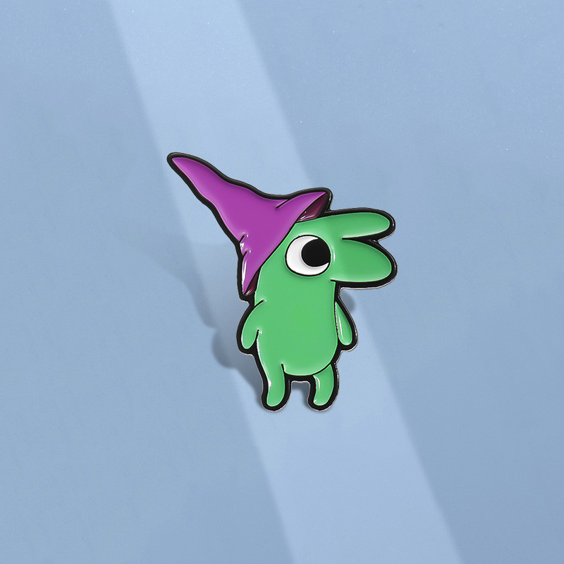 Engraçado Broche De Feitiçaria Rã Bonito Desenho Animado Anime Alfinetes De Metal Lapela Crachás Jóias Presentes Para Amigos em Oferta na Shopee