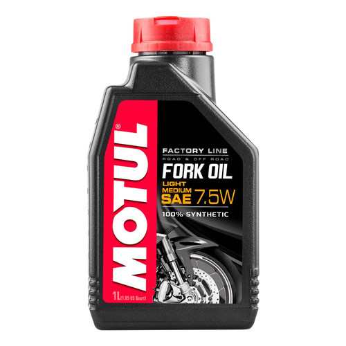 Motul Fork Oil Factory Line Light Medium 7,5w 1 Litro - Spare Parts and Accessories for Vehicles