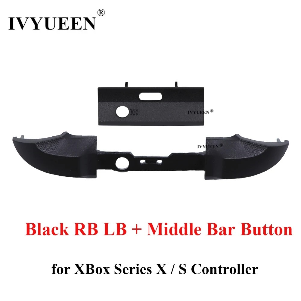 IVYUEEN RB LB Botão De Gatilho De Para-Choque XBox Série Xs Controlador Mod Kit RT LT Suporte De Barra Intermediária