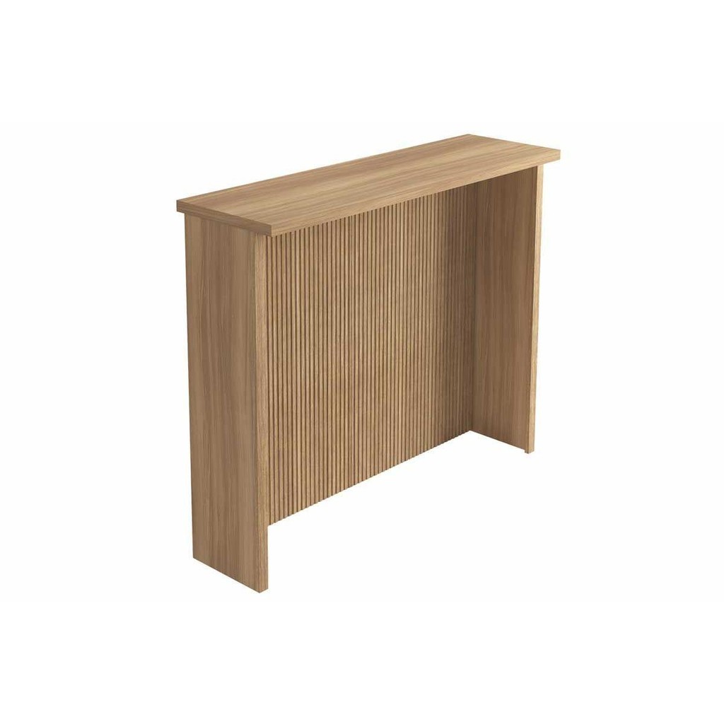 Bancada Ilha Cozinha Painel Gourmet Canelado 120cm Nature - Nesher - Home & Living