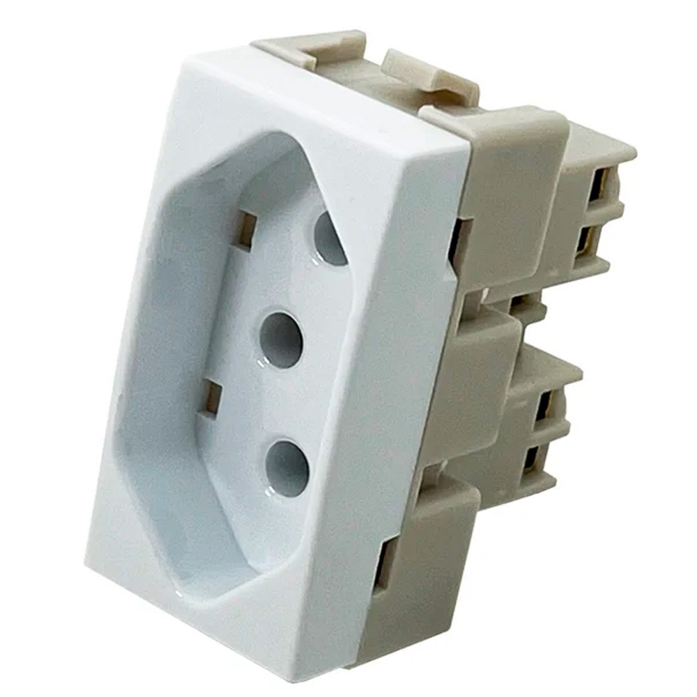 Miolo Módulo De Tomada 2p+t 20a Sem Placa Margirius Sleek