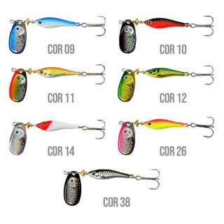 Isca Artificial Spinner 12G N°6 Fundo - Marine