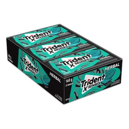 Chicle Trident Fresh Herbal 21 Unidades