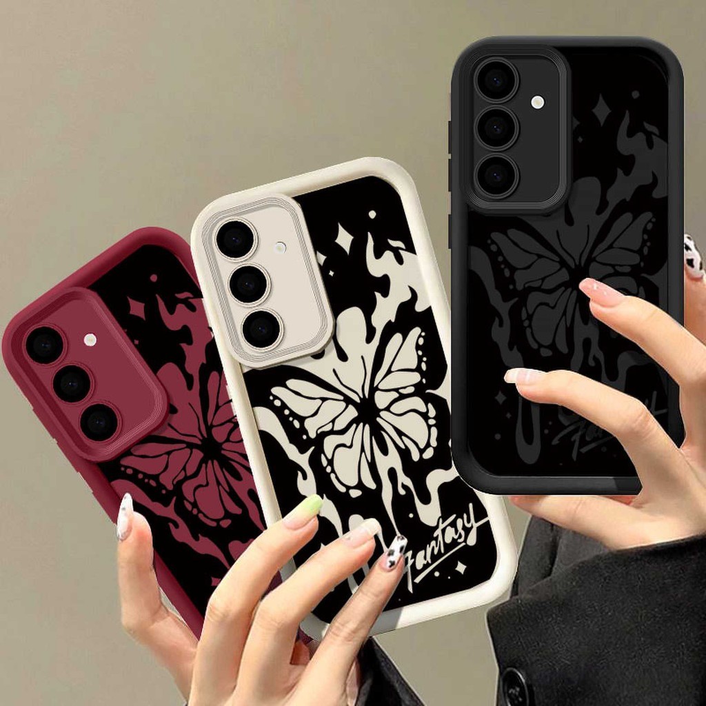 [Para Samsung A16 5G Caixa Galaxy A15 A14 A13 A12 5G 4G Telefone Anti-Queda À Prova De Poeira De Luxo Fosca Pintada Padrão No . 5 em Oferta na Shopee