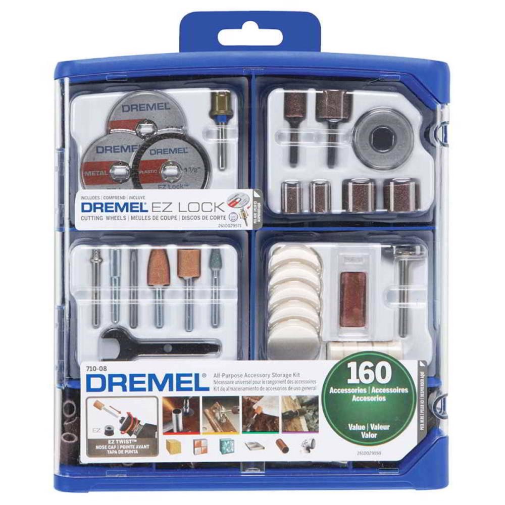 Kit para Mini Retifica DREMEL 160 Peças 710-RW2 DREMEL em Oferta na Shopee