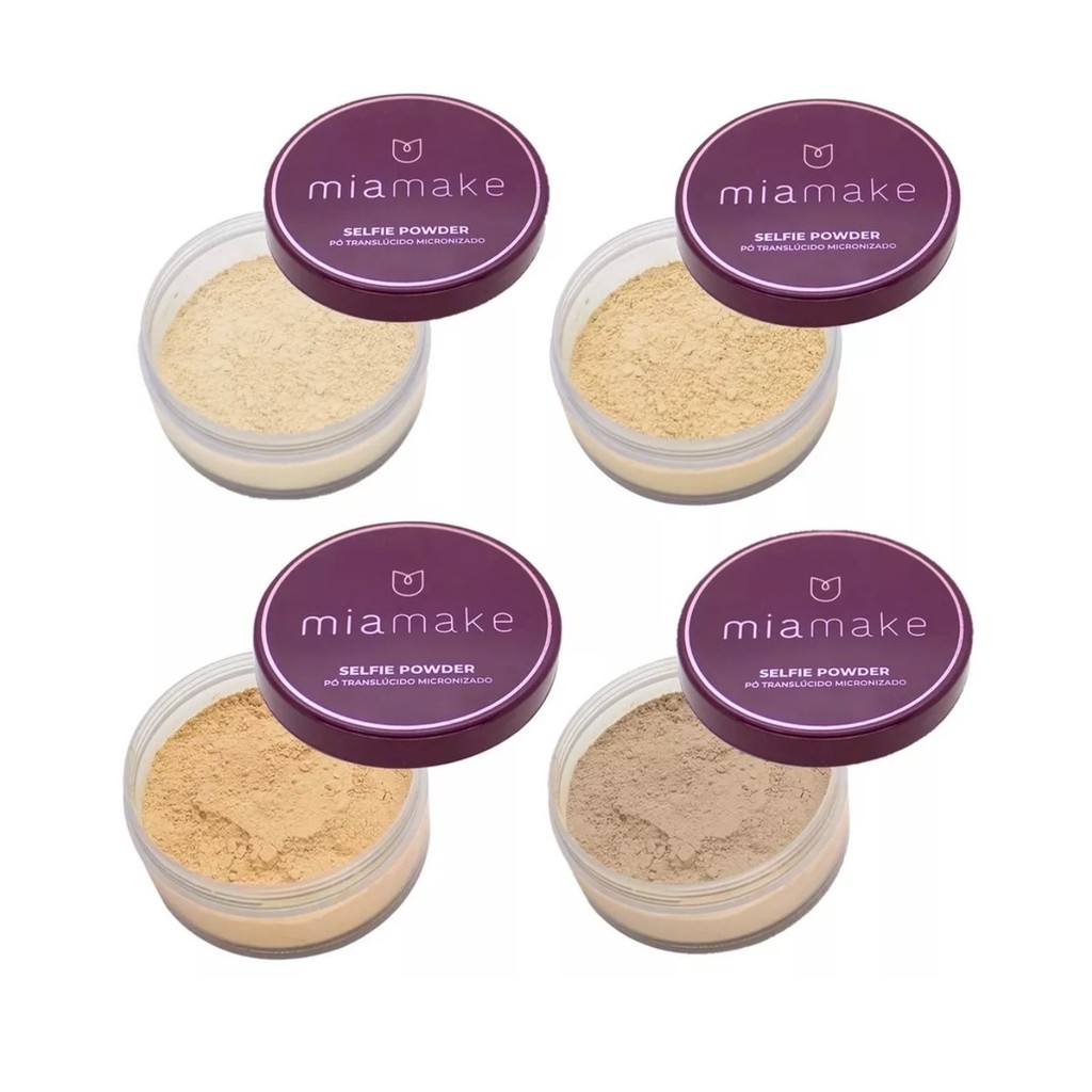Mia Make Selfie Powder Pó Translúcido 15g em Oferta na Shopee