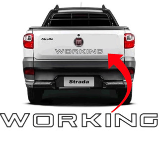 ADESIVO TAMPA TRASEIRA STRADA 2014 A 2020 WORKING MODELO ORGINAL em Oferta na Shopee