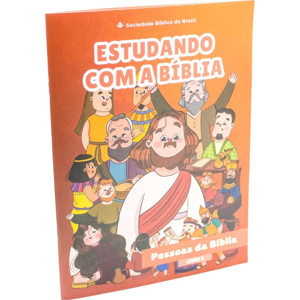 Estudando com a Bíblia | NTLH | Livro 3 | Pessoas da Bíblia em Oferta na Shopee