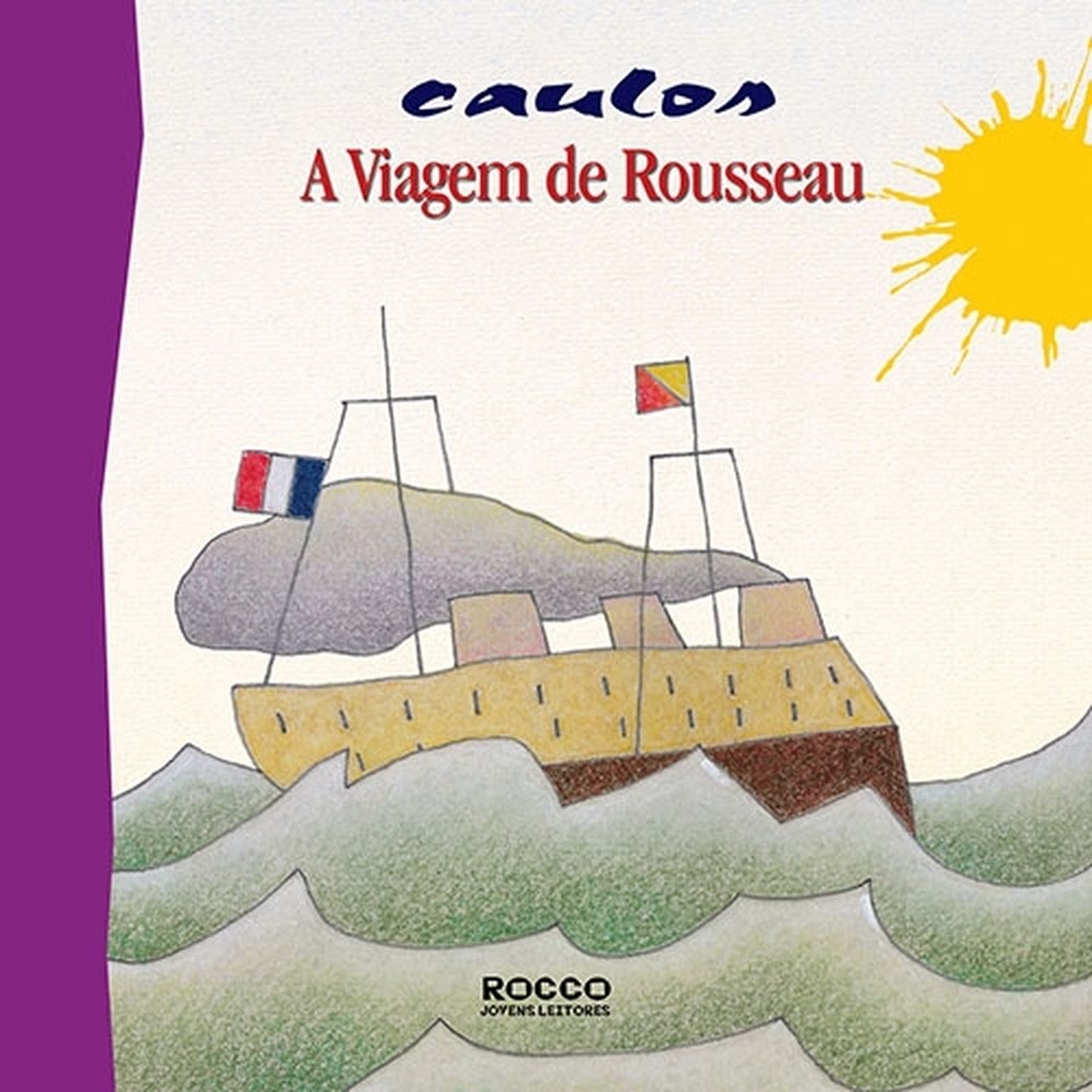 Capa do livro A viagem de Rousseau