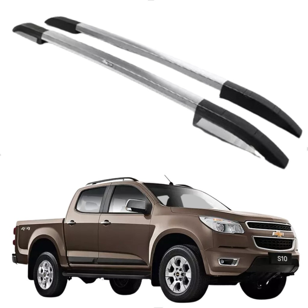 Rack Teto S10 Bepo Longarina 2012 2013 2014 A 2019 em Oferta na Shopee