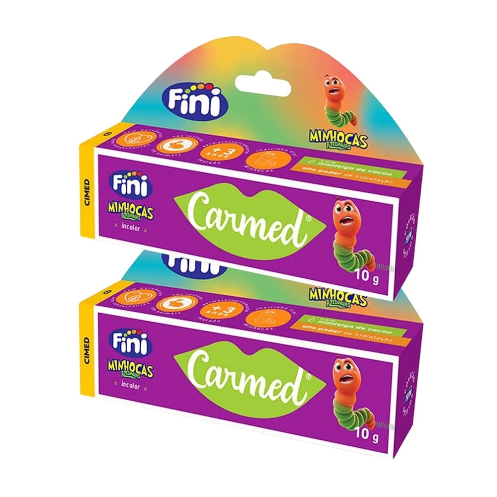 Kit 2 und Carmed Fini Minhocas Azedinhas 10g em Oferta na Shopee