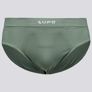 Cueca Slip Lupo Micromodal Sem Costura Verde Oliva em Oferta na Shopee