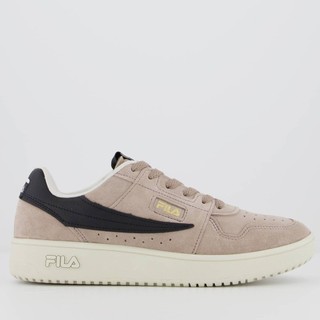 Tênis Fila ACD Classic SE Marrom e Preto em Oferta na Shopee
