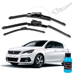Limpador de Parabrisa Peugeot 308 ano 12 a 19 Especifica Dianteira e Traseira