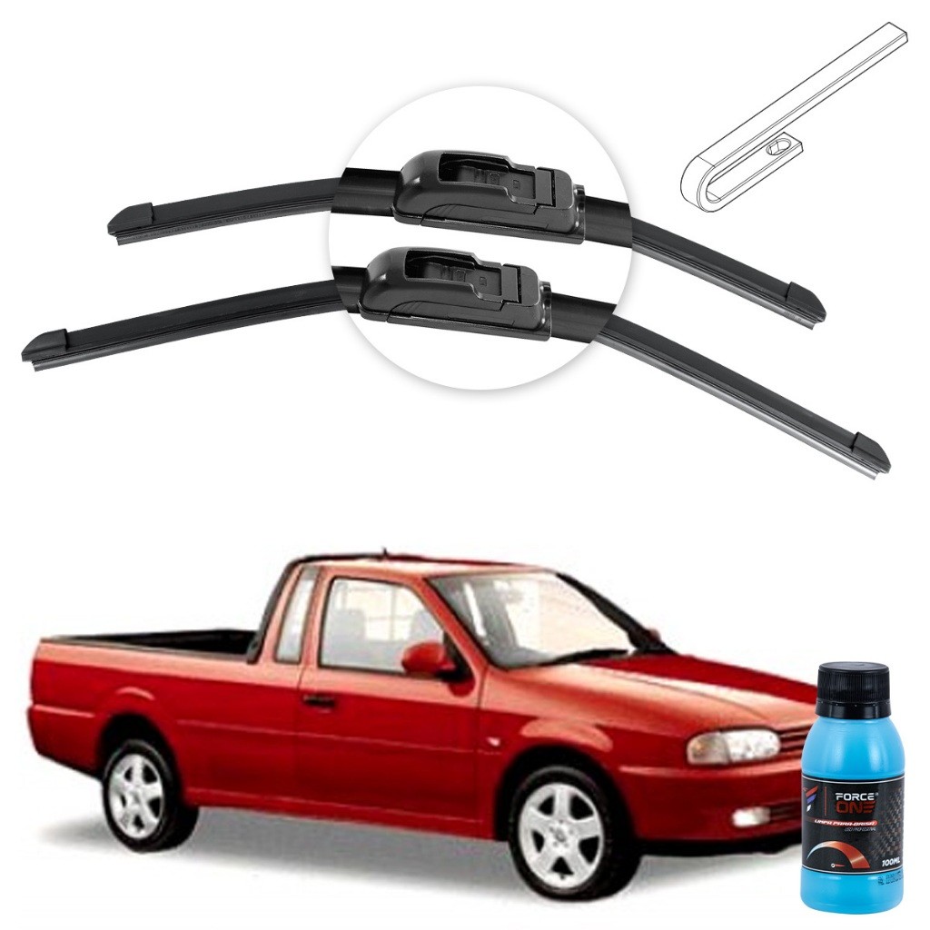 Palheta Limpador de Parabrisa Volkswagen Saveiro G2 ano 97 a 00 Universal em Oferta na Shopee
