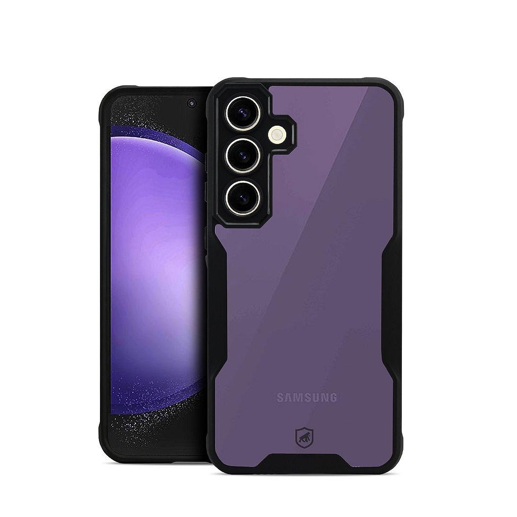 Capa Case Capinha para Samsung Galaxy S23 FE - Dual Sense Preta - Gshield - Mobile & Gadgets