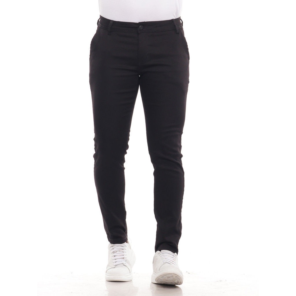 Calça masculina Alfaiataria Bolso Embutido Sarja Acetinada