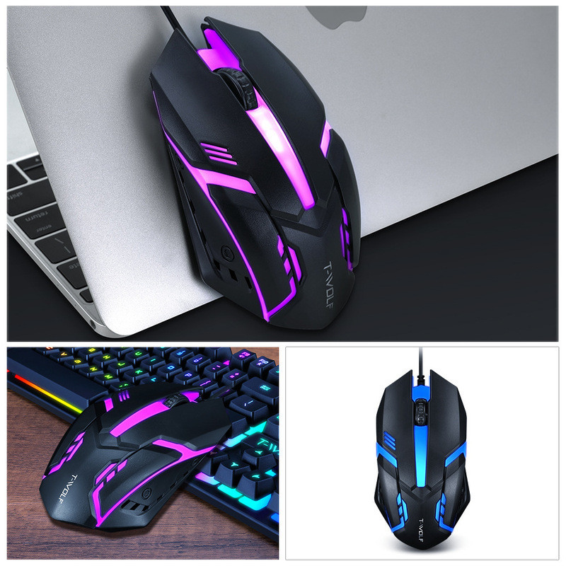 Mouse Óptico Gamer RGB LDE Colorido USB Tomate MMO-G03 em Oferta na Shopee