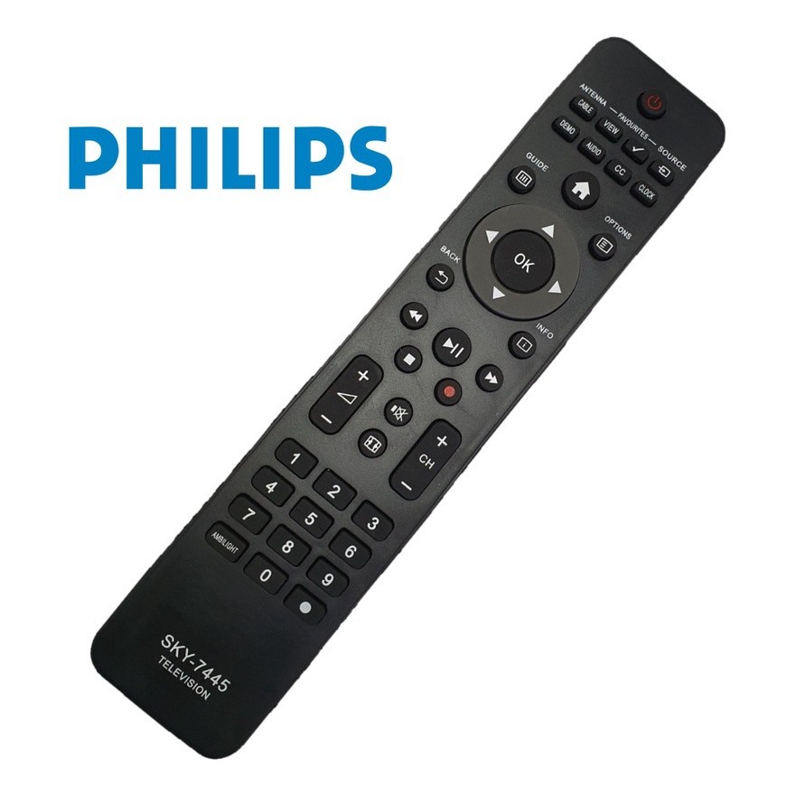 Controle Remoto Para Tv Philips led lcd 32pfl5604d 42pfl5604d