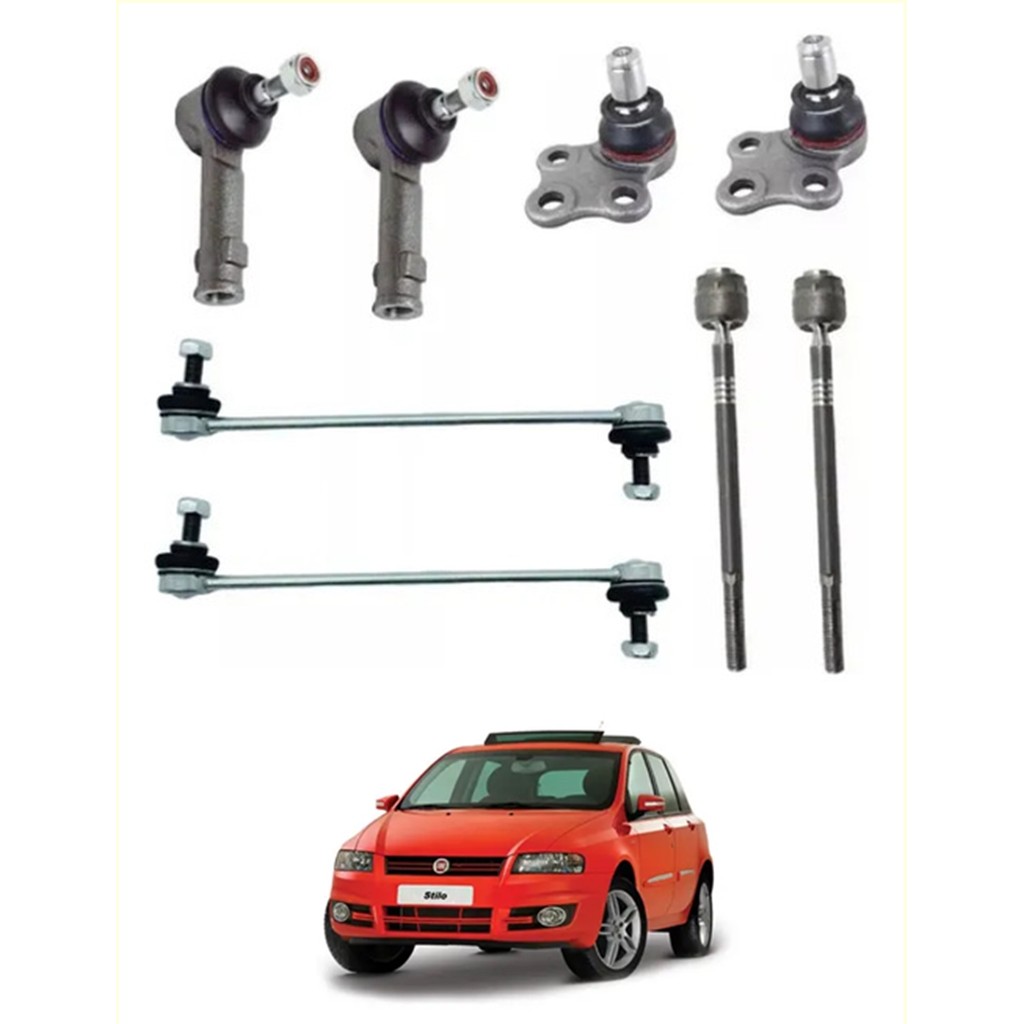 Par Terminal, Pivô, Axial, Bieleta Fiat Stilo 2003 a 2006