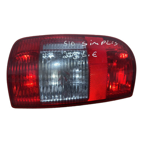 Lanterna Traseira Fume Le Blazer 01/11 93366592 Original Gm Esquerdo/motorista Vermelho